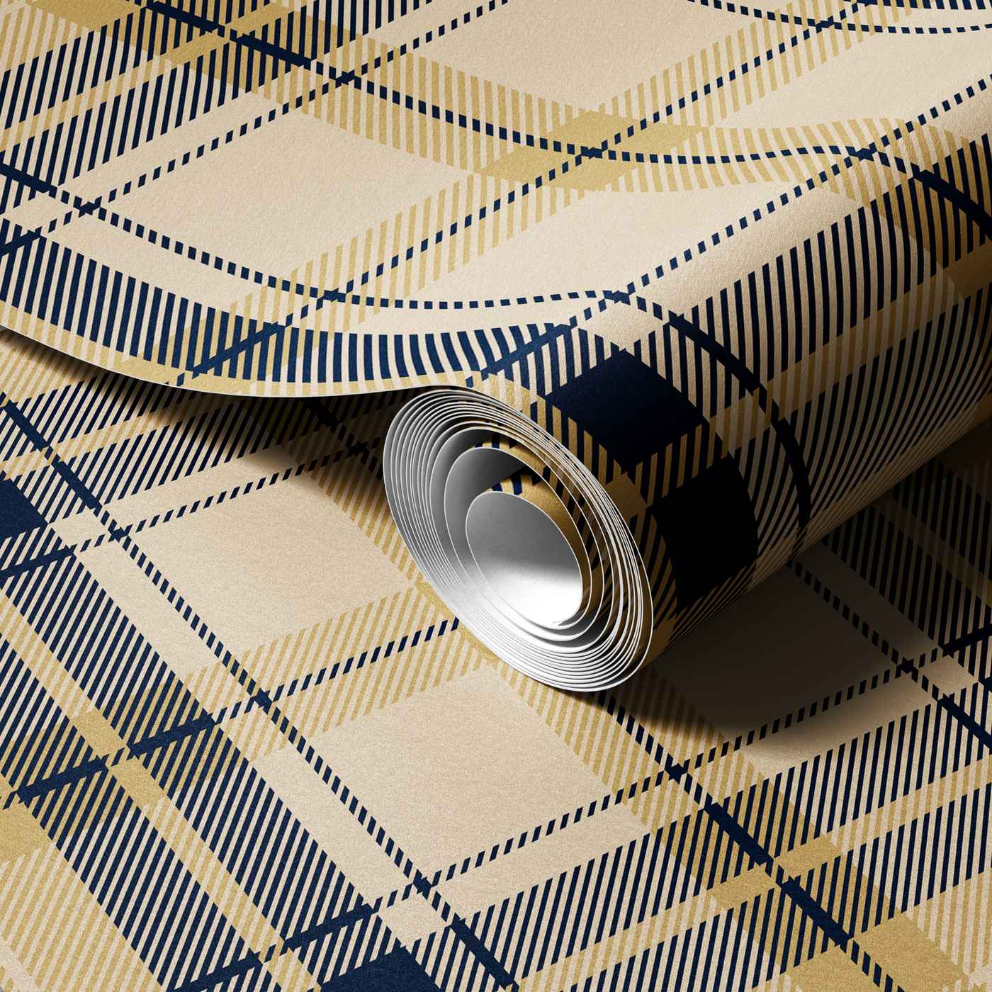 Classic Dark and Light Plaid